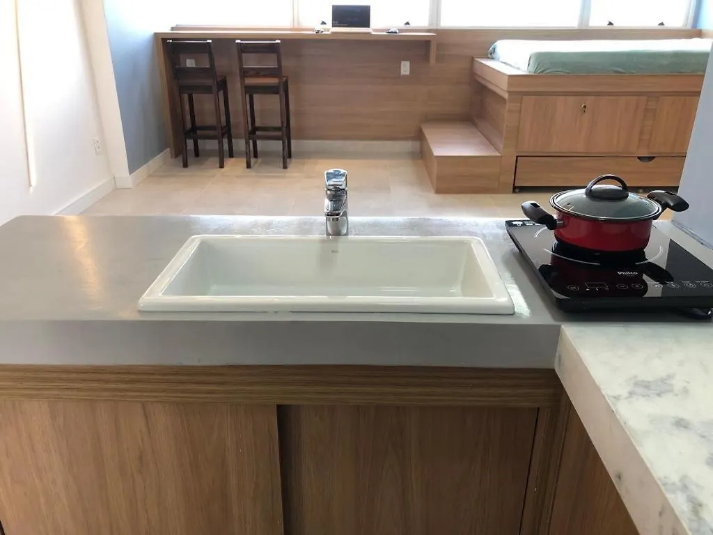 Апартаменты Bugan- Paiva Home Stay, Piscina Borda Infinita - 2 Camas De Casal E 1 Sofa Cama Ресифи